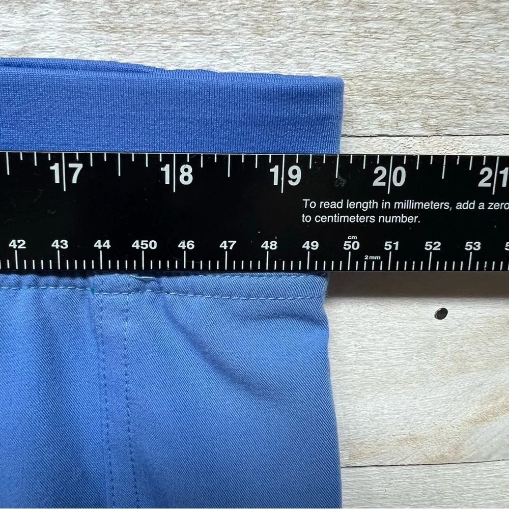 FIGS Axim 2.0 Cargo‎ Scrub Pants Mens 2XL Short Blue Straight Nurse Medical